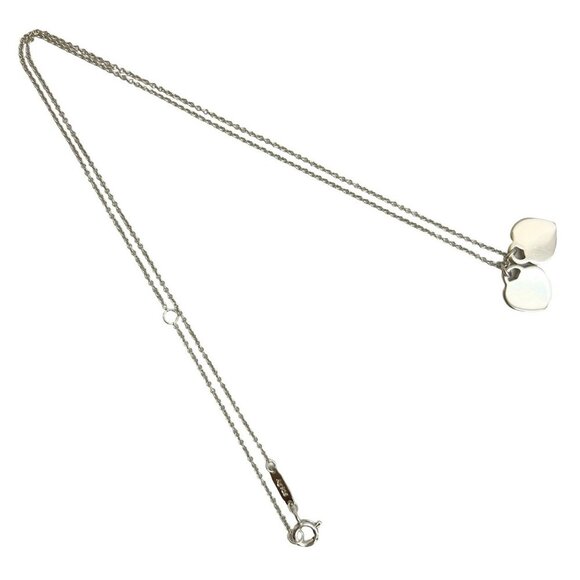 TIFFANY Authentic Blue Heart Necklace - Picture 5 of 5